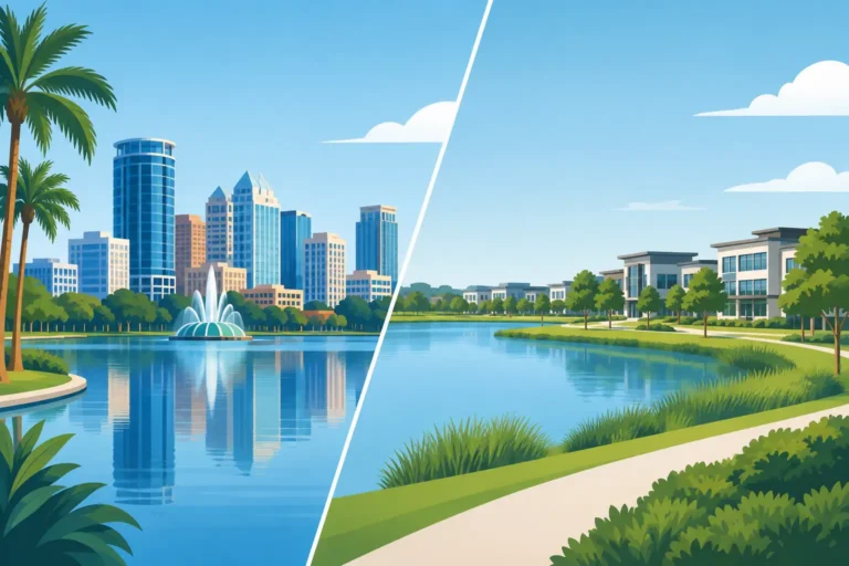 Orlando Versus Lake Nona Living Compared