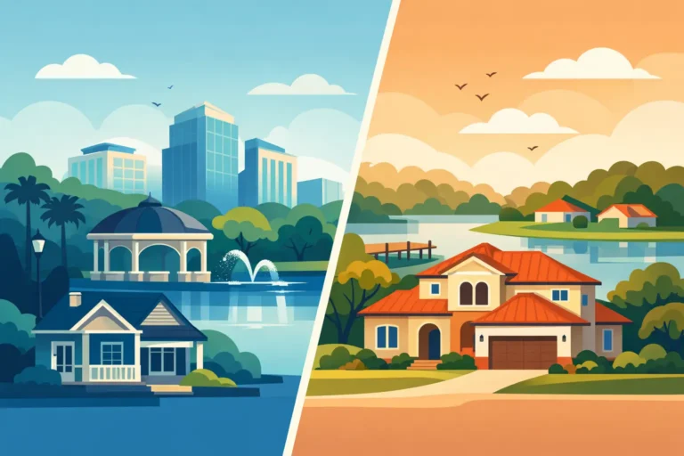 Winter Park Versus Lake Mary Homes: Which Fits?