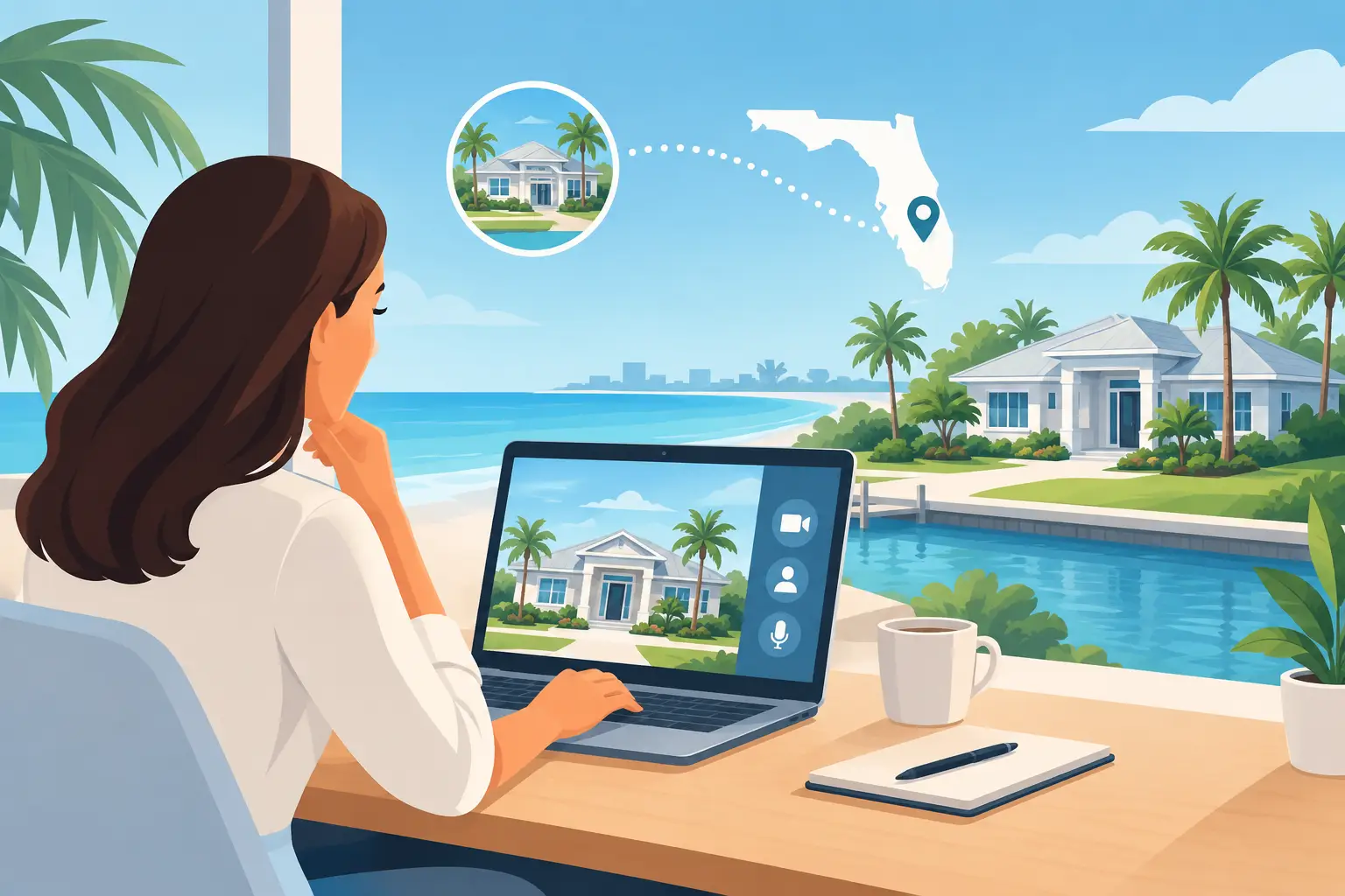 How to Buy a Florida Home Remotely From Afar